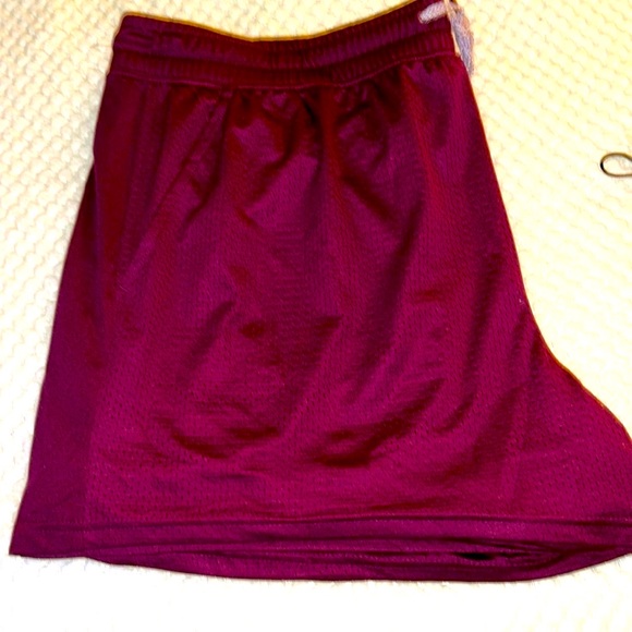 AVIA TANK TOP AND SHORTS 2X WORKOUT CLOTHING BURGUNDY - Picture 5 of 8